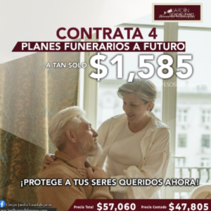 CONTRATA 4 PLANES FUNERARIOS A FUTURO